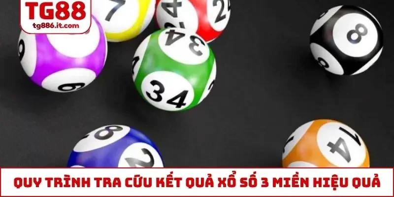 Quy trình tra cứu kết quả xổ số 3 miền hiệu quả